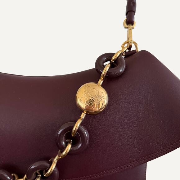 Size Medium - Loewe Women's Ola Shoulder Bag Smooth Calfskin - Picture 2 of 8